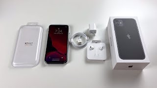 iPhone 11 Unboxing Black [upl. by Azilem]