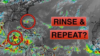 Back to Back Tropical Storms Forming [upl. by Millham]