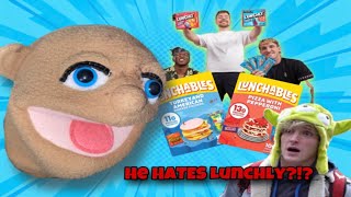 I tried “Lunchables” for the FIRST time REVIEW [upl. by Fabiolas780]