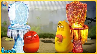 LARVA 2025  YELLOW AND RED  CARTOONS MOVIES NEW VERSION CARTOONS BOX 555 [upl. by Ojoj]