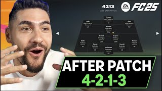 FC 25 AFTER PATCH BROKEN FORMATION 4213 BEST TACTICS amp PLAYER ROLES TO GET SUPER EASY WINS [upl. by Grosmark595]