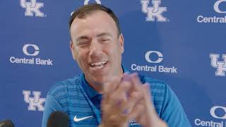 Kentucky Wildcats Baseball Coach Mingione Previews NCAA Regional 2024 [upl. by Abagail]