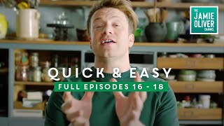 12 Easy Recipes With Jamie Oliver  Quick amp Easy Full Episodes 16  18 [upl. by Akeenat]