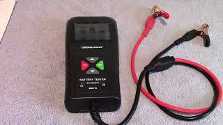 ELMCONFIG 6V 12V amp 24V Car Battery Tester Review [upl. by Teik626]