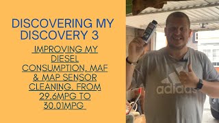 Land Rover Discovery 3 MAF and MAP Sensor Cleaning [upl. by Ingamar]