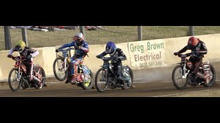 Kurri Kurri NSW Open Speedway Solo Championship Round 1 Heats 1 to 4 17 12 22 [upl. by Lleynad]