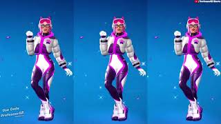 Fortnite True Heart Emote With Trailblazer Lynx Skin Thicc 🍑😜😍 [upl. by Il]