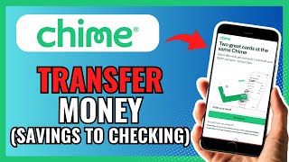 How To TRANSFER MONEY FROM SAVINGS TO CHECKING IN CHIME 2024 [upl. by Nerha799]