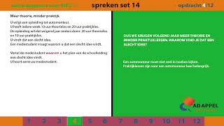 Staatsexamen B1  Examenopgaven Set 14  Spreken [upl. by Dnamra820]