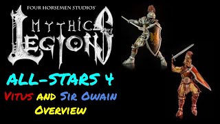 Mythic Legions All Stars 4 Vitus and Sir Owain Overview [upl. by Eletnahc]