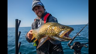 The gear we use to troll for Lake Superior Lake Trout [upl. by Barret384]