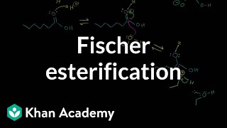 Fischer esterification  Carboxylic acids and derivatives  Organic chemistry  Khan Academy [upl. by Hildagarde]