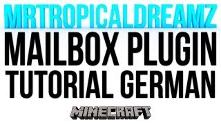 Minecraft Bukkit MailBox  Items versenden  Deutsch  HD [upl. by Aivun]