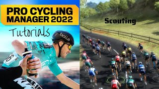 Pro Cycling Manager 2022  Scouting Tutorial [upl. by Renate]