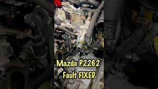 How To FIX Mazda P2262 Fault Code  Mazda Exhaust Pressure Sensor Replacement [upl. by Larrisa]