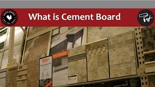 What is Cement Board  DIY Answers [upl. by Annayat]