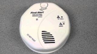 First Alert Smoke amp Carbon Monoxide Alarm Combination Unboxing Video [upl. by Hwang]