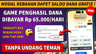 Cara Mendapatkan Saldo Dana Gratis  Apk Penghasil Saldo Dana Tercepat 2023  Game Penghasil Dana [upl. by Sikram]