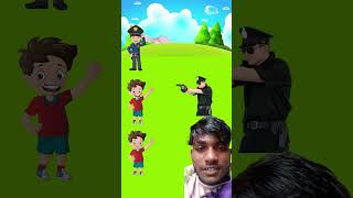 Doctor aur police ke cartoon video🤩 trending 😜 short YouTube viral shots comedy viralvideo funny [upl. by Roinuj]