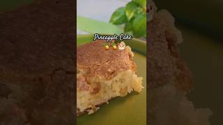 Pineapple Cake 🍍🍍🎂  Richmoist and full of pineapple flavourbake Recipe pineapple shortsfood [upl. by Smart]