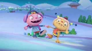 Henry Hugglemonster  The Hugglemas Lights  Disney Junior UK [upl. by Enenej]