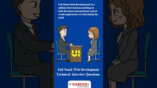 Full Stack Web Development Technical Interview Questions 2024  PrasannaNIT [upl. by Vaenfila]