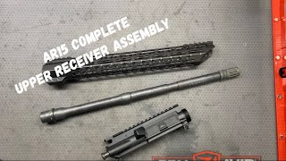 AR15 upper receiver and barrel assembly [upl. by Ripp]