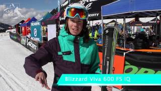 Blizzard Viva 600 FS IQ  201415 Ski Review [upl. by Omiseno]