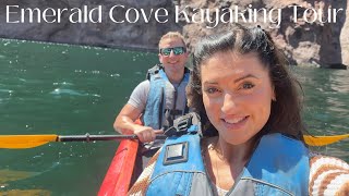 Emerald Cove Kayaking Tour from Las Vegas 🇺🇸 We saw a rattlesnake  Wedding Vlog Day 7 [upl. by Newmark935]