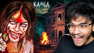 KAMLA THIS INDIAN HORROR GAME IS SOO SCARY [upl. by Wilson]