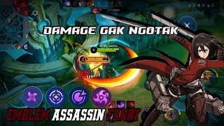 EMBLEM FANNY ASSASSIN 2024 FULL GAMEPLAY no cut  MLBB [upl. by Stelu385]