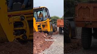 Jcb4x4 Excavator super fast loading youtubeshorts trending viralvideo [upl. by Zela]