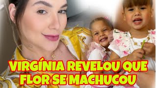 FLOR SE MACHUCOU QUANDO FOI TOMAR BANHO COM MARIA ALICE [upl. by Walden]