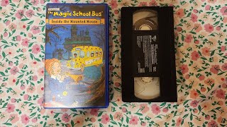 OpeningClosing To The Magic School Bus Inside The Haunted House 1995 VHS 1996 Reprint [upl. by Ainitsirc]