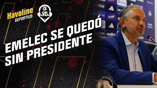 🚨 EMELEC SE QUEDÓ SIN PRESIDENTE  DeUna [upl. by Gnoud815]