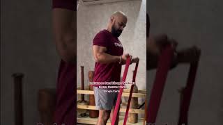 biceps forearms forearmworkout bicepsworkout deepaksfitnessworld resistancebands strength [upl. by Torrell368]