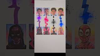 Spider Man Verse 3 Miles Morales Vertical Line Puzzle shorts spiderman art [upl. by Cowles]