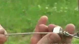 How to Use the Woven Wire Fence Twisting Tool [upl. by Bar]