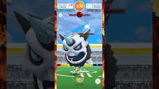 Solo MEGA GLALIE vs THE🔥STARTER SQUAD pokemongo pokemon megaglalie solo [upl. by Aihsemek]