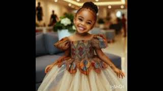 Ankara Kids StylesGirls dresseskidsfashion [upl. by Darken]