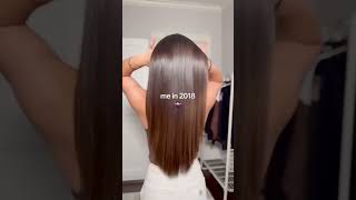 Hairstyle hack for bouncy ponytail rubber band hack youtube shorts short shortvideo youtube [upl. by Marka25]