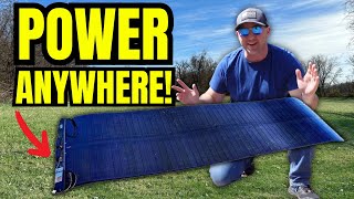 BougeRV 200W Foldable Solar Panel Review amp IT’S UNBREAKABLE [upl. by Brigitte]