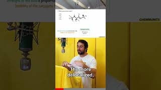 Which proton is most acidic organicchemistry [upl. by Triny]