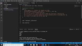 simple chatbot avec python  nltk explication [upl. by Yarised117]