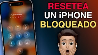 Cómo resetear formatear o restaurar iPhone bloqueado [upl. by Ailito]