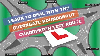 How to Deal with the Greengate Roundabout l Chadderton Test Route [upl. by Sadira48]