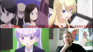 New game Season 2 Episode 2 Live Reaction I am now the evil Senpai indeed [upl. by Bax914]