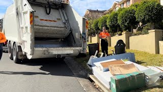 Campbelltown Bulk Waste  Council Clean Up RL993 The New Dennis Elite 6 [upl. by Woodman743]