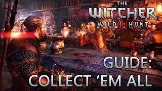 Witcher 3 Collect em all Guide [upl. by Lertnom]