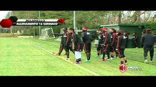 Milanello Allenamento 16012013 Part 2 [upl. by Whitebook124]